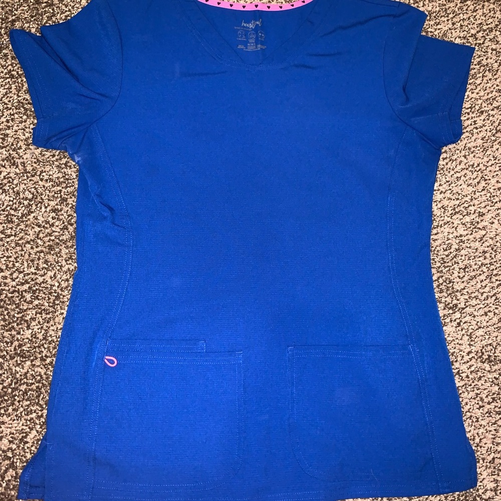 Heart soul Scrub Top